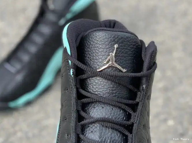 Kick Theory 414571-030 Black 13 Air Island Jordan Green Retro 0615
